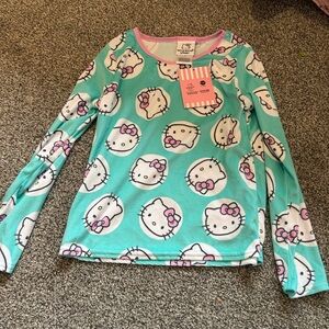 Hello Kitty Long Sleeve Pajamas